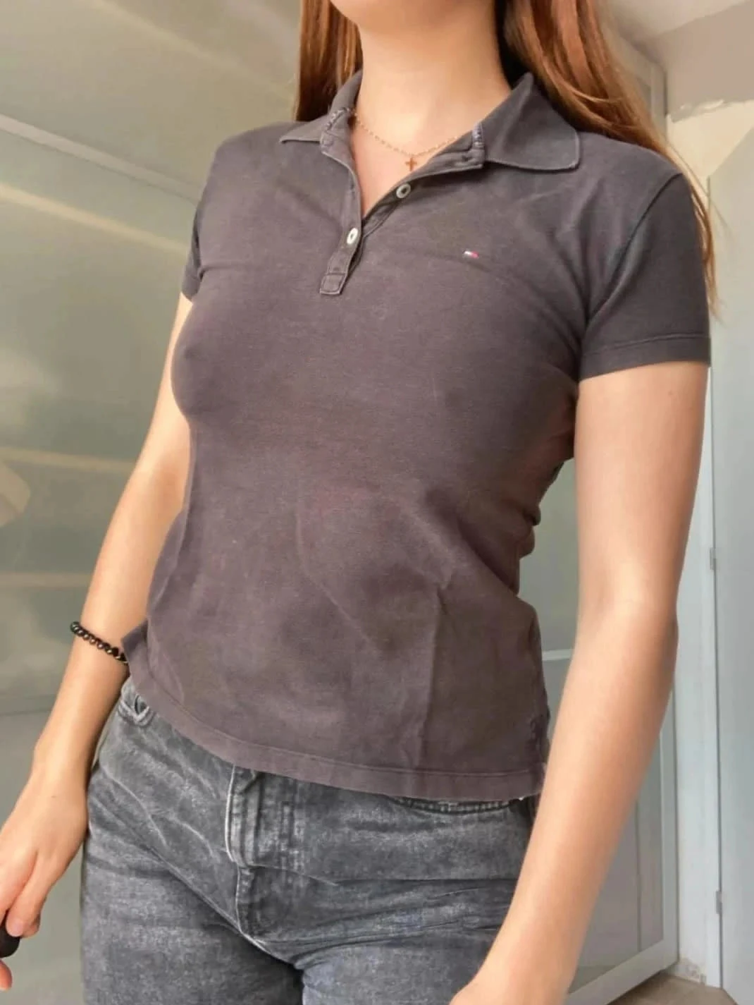 Polo slim tommy hilfiger taille S